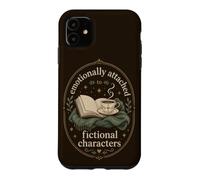Carcasa para iPhone 11 Humor de Lectura para Amantes de los Libros para fanáticos de la ficción y soñadores