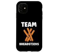 Carcasa para iPhone 11 Humor Small Bread Breadstick Simple Team Breadsticks