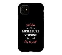 Carcasa para iPhone 11 Humour Voisin voisine meilleure voisine