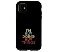 Carcasa para iPhone 11 Huy Name Huy Personalized Name First Given