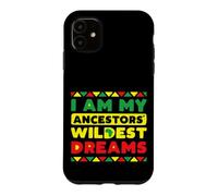 Carcasa para iPhone 11 I Am My Ancestors Wildest Dreams Vintage Negro Historia Oscuro