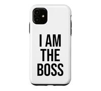 Carcasa para iPhone 11 I Am The Boss Women Big Sister Im Not Bossy Im The Boss Mom