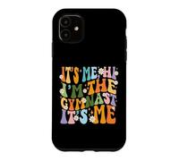 Carcasa para iPhone 11 I Am The Gymnast Groovy It's me Gymnastics Mujeres Niñas Daisy