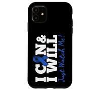 Carcasa para iPhone 11 I Can & I Will Beat Colon Cancer Warrior Just Watch Me