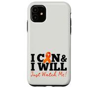 Carcasa para iPhone 11 I Can & I Will Beat Leukemia Cancer Warrior Just Watch Me