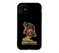 Carcasa para iPhone 11 I Find Hidden Assets Accountant Dog Humor