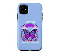 Carcasa para iPhone 11 I Find Your Lack of Faith Disturbing Christian Butterfly