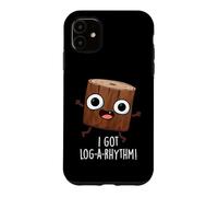 Carcasa para iPhone 11 I Got Log-a-Rhythm Juego de Palabras matemáticas Divertido