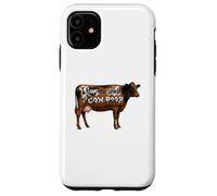 Carcasa para iPhone 11 I Love Morning Cow Poop Smell Funny Farmer Rancher Cow Lover