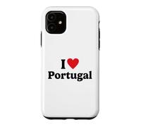 Carcasa para iPhone 11 I Love Portugal