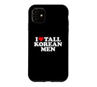 Carcasa para iPhone 11 I Love Tall Korean Men