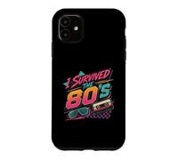 Carcasa para iPhone 11 "I Survived The 80s!, Retro Vintage Throwback