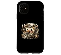 Carcasa para iPhone 11 "I Survived The 90s!, Retro Vintage Throwback