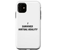 Carcasa para iPhone 11 I Survived Virtual Reality Novelty Commemorative VR Games