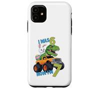 Carcasa para iPhone 11 I Was Six Now I'm Seven Easter Bunny 67 Meme 7th Birthday
