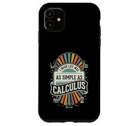 Carcasa para iPhone 11 I Wish Life Was As Simple As Calculus Badge Fun