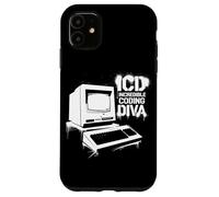 Carcasa para iPhone 11 ICD Incredible Coding Diva Codificación Clínica Mujer