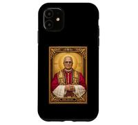 Carcasa para iPhone 11 Icono católico del Papa León XIV