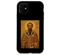 Carcasa para iPhone 11 Icono ortodoxo de San Clemente de Alejandría