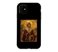 Carcasa para iPhone 11 Icono ortodoxo de Santa Fotina, la Mujer samaritana