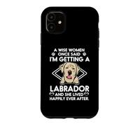 Carcasa para iPhone 11 I'm Getting A Labrador Retriever Funny Dog Mom Puppy Lovers
