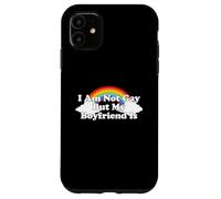 Carcasa para iPhone 11 I'm Not Gay But My Boyfriend Is