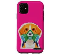 Carcasa para iPhone 11 Imagen de Beagle Enmascarado