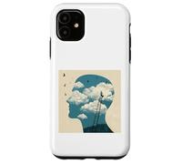 Carcasa para iPhone 11 Imagina más Nube Mente Único Cielo Surrealista