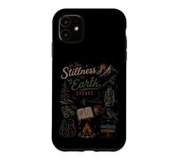 Carcasa para iPhone 11 in La quietud La Tierra Habla Naturaleza Montaña Camping