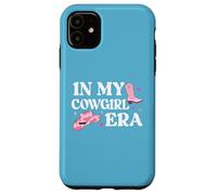 Carcasa para iPhone 11 In My Cowgirl Era Cowboy Boot Pink Cowgirl Hat Lets Go Girls