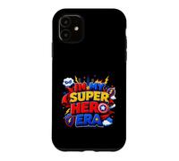 Carcasa para iPhone 11 In My Heroic Adventure Era Kids Acción Diseño Gráfico