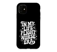 Carcasa para iPhone 11 In My Life Flight Nurse Era, Vuelo RN, Enfermería Aeromédica