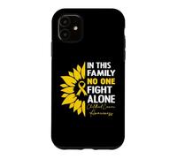 Carcasa para iPhone 11 In This Family No One Fight Alone Childhood Cancer Awareness
