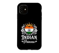 Carcasa para iPhone 11 Indian Princess India Flag Proud Indian Girl