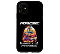 Carcasa para iPhone 11 Infierno y Gloria Guepardo rápido Estilo Carro Retro