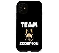 Carcasa para iPhone 11 Insect Scorpion Animals arachnids Simple Team Scorpion