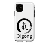 Carcasa para iPhone 11 Instructor de Qigong/Estudiantes de Qigong/Caligrafía de Qigong