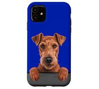 Carcasa para iPhone 11 Irish Terrier Divertido Peeking Pocket Daredevil Dog Lover
