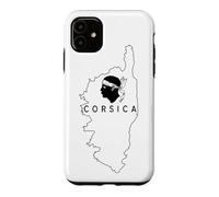 Carcasa para iPhone 11 Isla de Córcega Francia Córcega