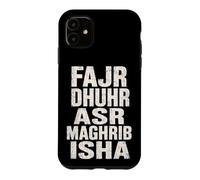 Carcasa para iPhone 11 Islamic Call To Prayer Fajr Dhuhr ASR Maghrib Isha Muslim