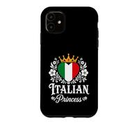 Carcasa para iPhone 11 Italian Princess Italy Flag Proud Italian Girl