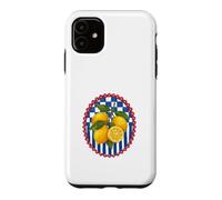 Carcasa para iPhone 11 Italian Summer Lemons Beachy Coastal Botanical Decor