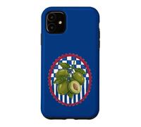 Carcasa para iPhone 11 Italian Summer Olives Beachy Coastal Botanical Decor