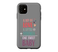 Carcasa para iPhone 11 IVF Bebé Matemáticas Ecuación Lindo Infertilidad Embabies