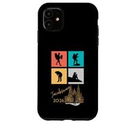 Carcasa para iPhone 11 Jacobsweg 2026 Diseño de Fases del Peregrino del Camino de Santiago