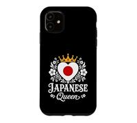 Carcasa para iPhone 11 Japanese Queen Japan Flag Proud Japanese Woman
