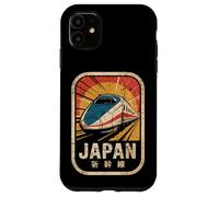 Carcasa para iPhone 11 Japón Shinkansen Retro Vintage Bullet Train Kanji Souvenir