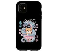Carcasa para iPhone 11 Japonés Dragon Kawaii Ballet Ballerina Lindo Anime Amante
