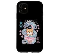 Carcasa para iPhone 11 Japonés Dragon Kawaii Ballet Ballerina Lindo Anime Amante