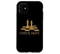 Carcasa para iPhone 11 Jaque Mate Ajedrez Estrategia Juego de Mesa Tácticas